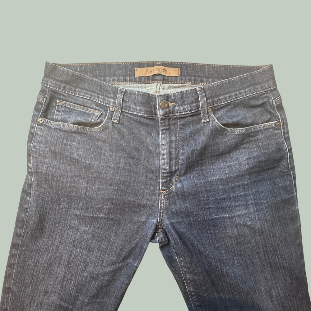 Joe's Jeans Jeans Mens 34x28 The Classic Dark Blue Straight Leg Stretch Denim